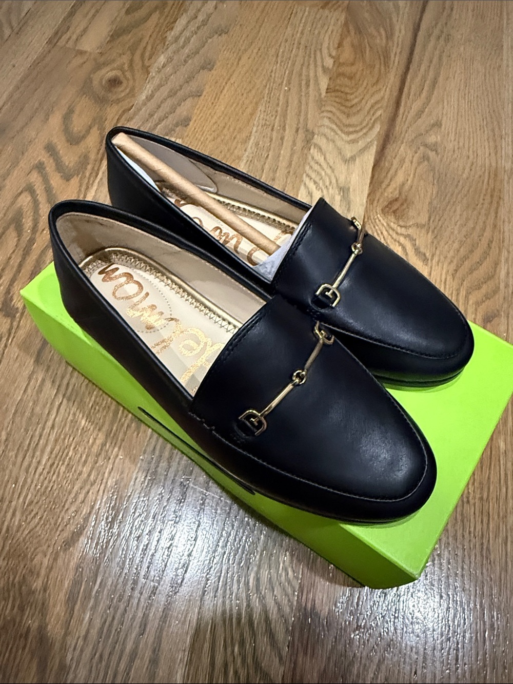 Brand new in box*Girls’ Sam Edelman Black Leather Loafers